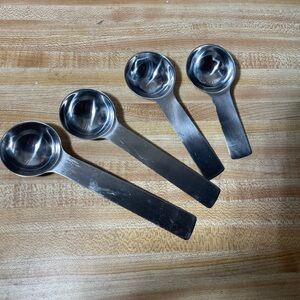 Oggi Stainless Steel Measuring Spoon Nesting Set (4)